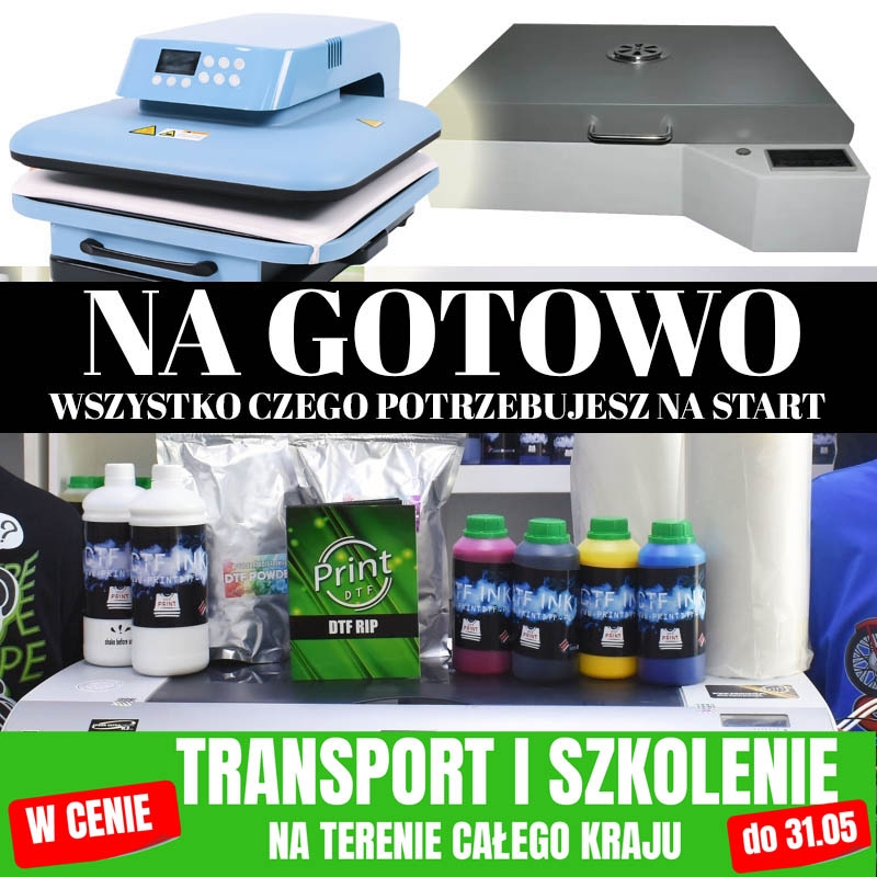 EPSON STYLUS PRO 4880 ZESTAW  MEGA DTF+RIP A3 + PIEC+PRASA